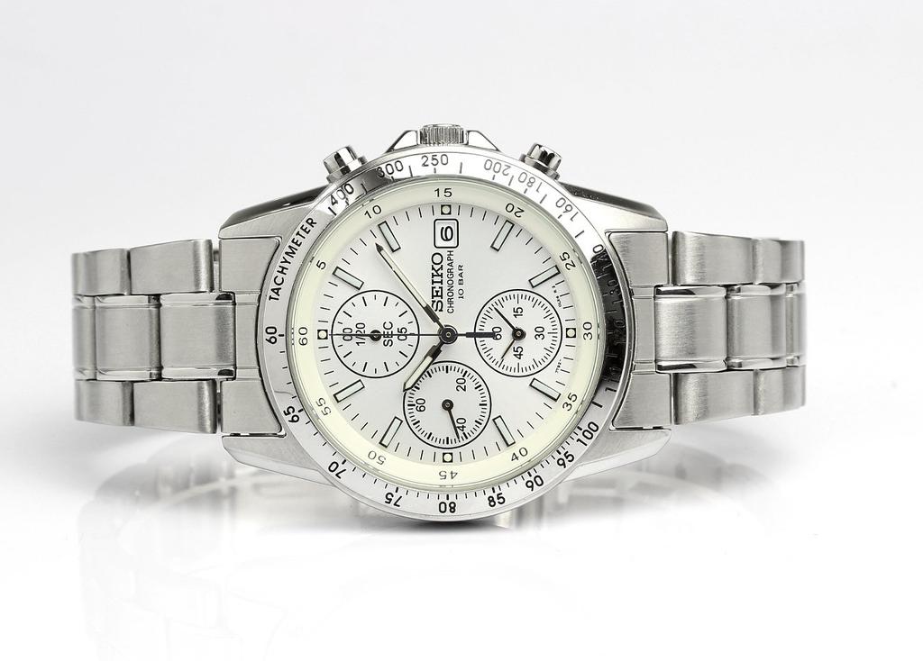 Seiko SEIKO SPIRIT Spirit Watch Chronograph 10 ATM Water Resistant Quartz Lumibrite Men's