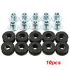 10pcs Motorcycle Accessories Universal Rubber Grommets Gasket Shock-absorbing Screws Bolt for Honda Yamaha Suzuki Kawasaki