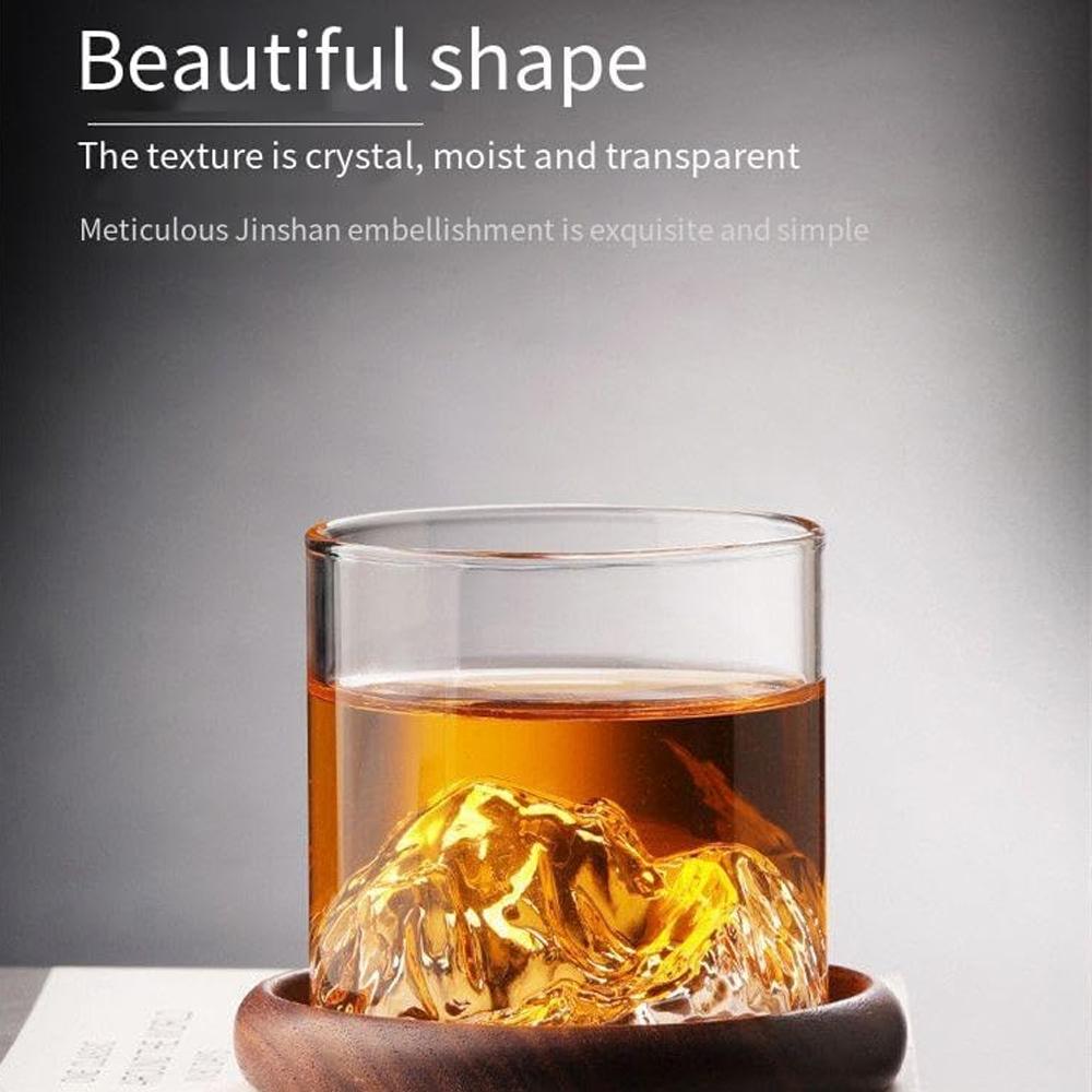 Стакан Гуаньшань Прозрачный цилиндрический бокал для вина Бар Многофункциональный Пенопластовая упаковка Стекло Вечеринка Бокал для вина 175/300 мл