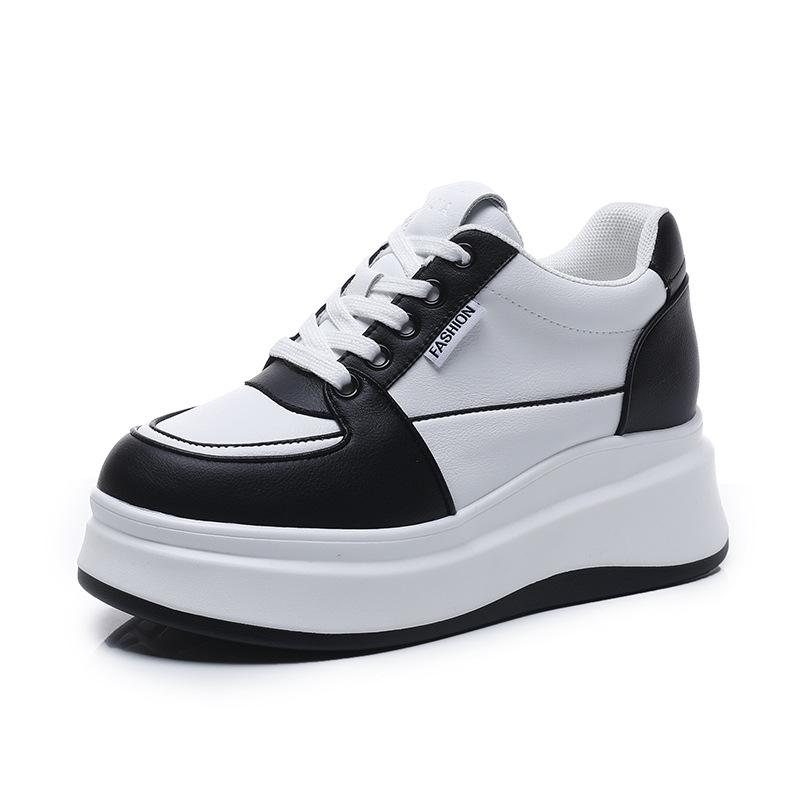 Кроссовки на толстой подошве, роскошные женские кроссовки бренда 33 34, толстая подошва, оригинальные спортивные туфли Kawaii, повседневные женские туфли на шнуровке для девочек, красные туфли