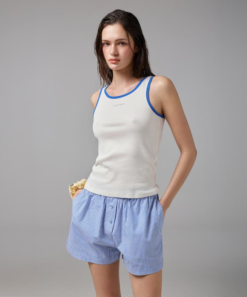 Ausdoeoboiseu (W)Боксеры в полоску Comfort (синий)