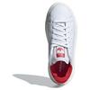 Adidas Stan Smith Platform White Scarlet Женские кроссовки Cloud-White Off-White Better-Scarlet IE0452