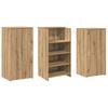 Reception Desk Artisan Oak 155 x 50 x 103.5 cm Engineered Wood