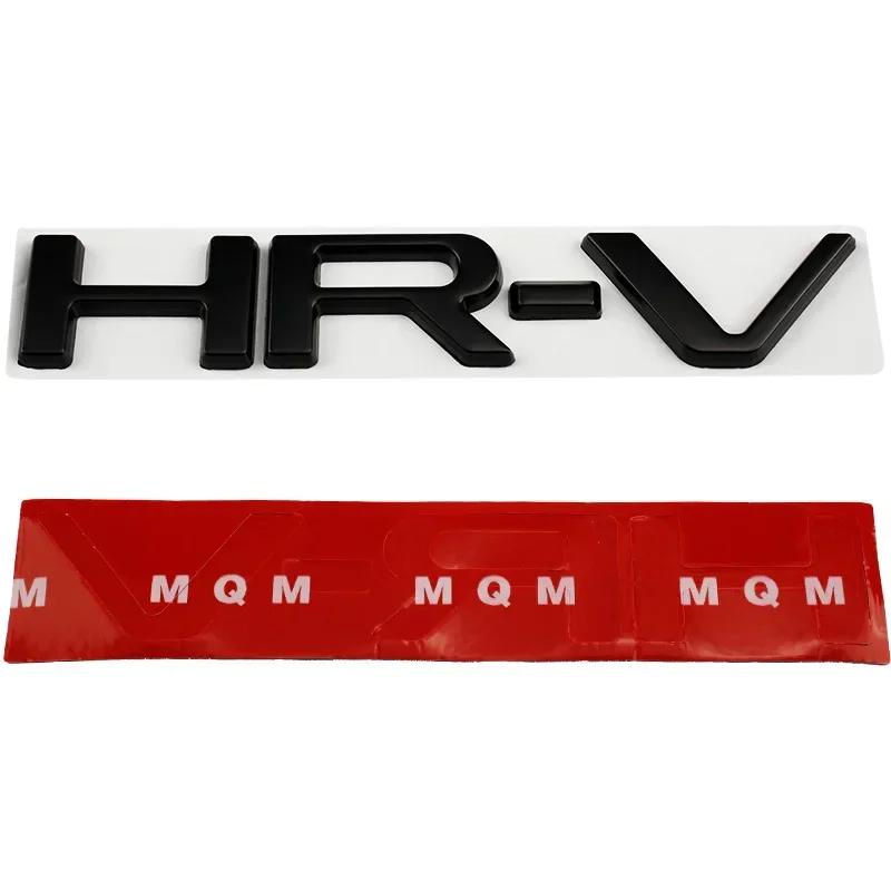 Metal Car Decals Sticker Side Body Badge Styling for Honda HR-V Logo 2025 2017 2019 2020 Auto Rear Trunk Emblems Accessories
