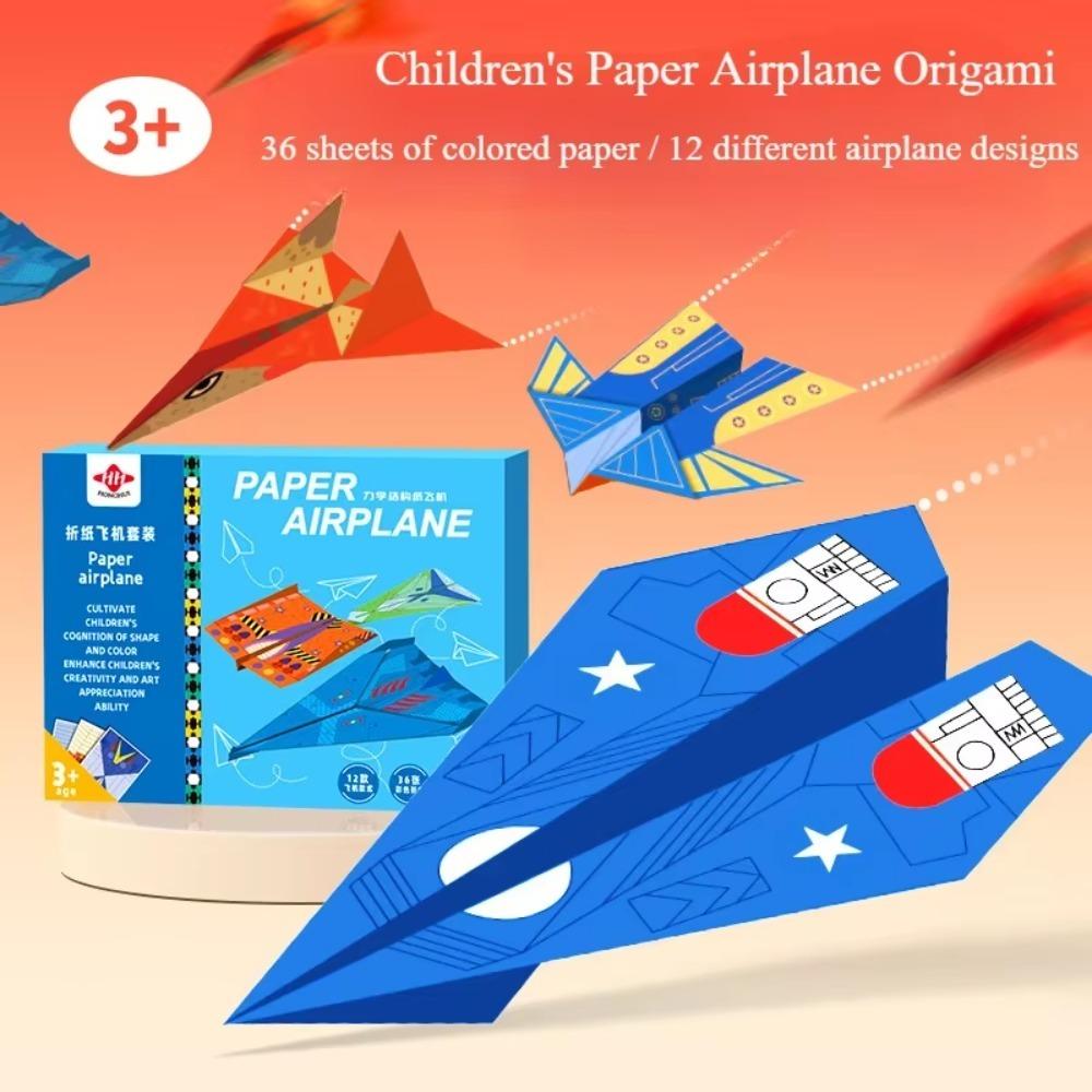 Origami Paper Handicrafts Kit - 10/36/37 Sheets  Educational Stem Handmade Toys Diy Art Games For Children