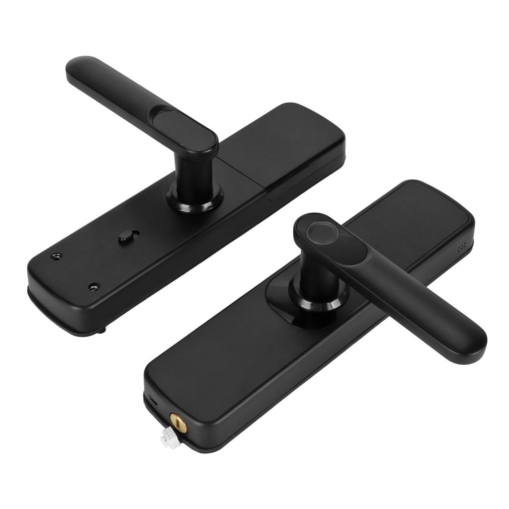 Умный дверной замок с клавиатурой для отпечатков пальцев для приложения TUYA, открывающий дверной замок без ключа от 35 до 55 мм