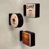 Светодиодный магнит на холодильник с подсветкой, тематика Кофе, Магнитный декор, Световая коробка, Атмосферное украшение для дома, кухни, офиса, Настольное украшение