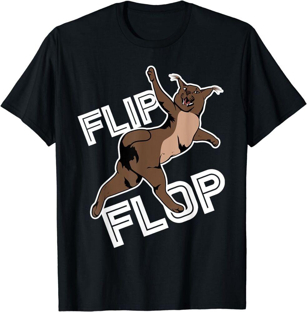 Футболка унисекс Caracal Big Floppa Caracal Cat Meme вьетнамки