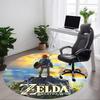 1 шт. Круглый ковер Legend Zelda для офиса, спальни, гостиной, домашний декор, декор комнаты, Offic a1016221
