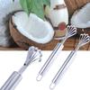 Stainless Steel Scraper Fruit Tool Slicer Coconut Meat Remover Grater Coconut Shaver Fish Scaler
