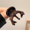 Elegant Hair Claw Clips Acetate Hair Accessories Fashion High Ponytail Holders  for Women Girls