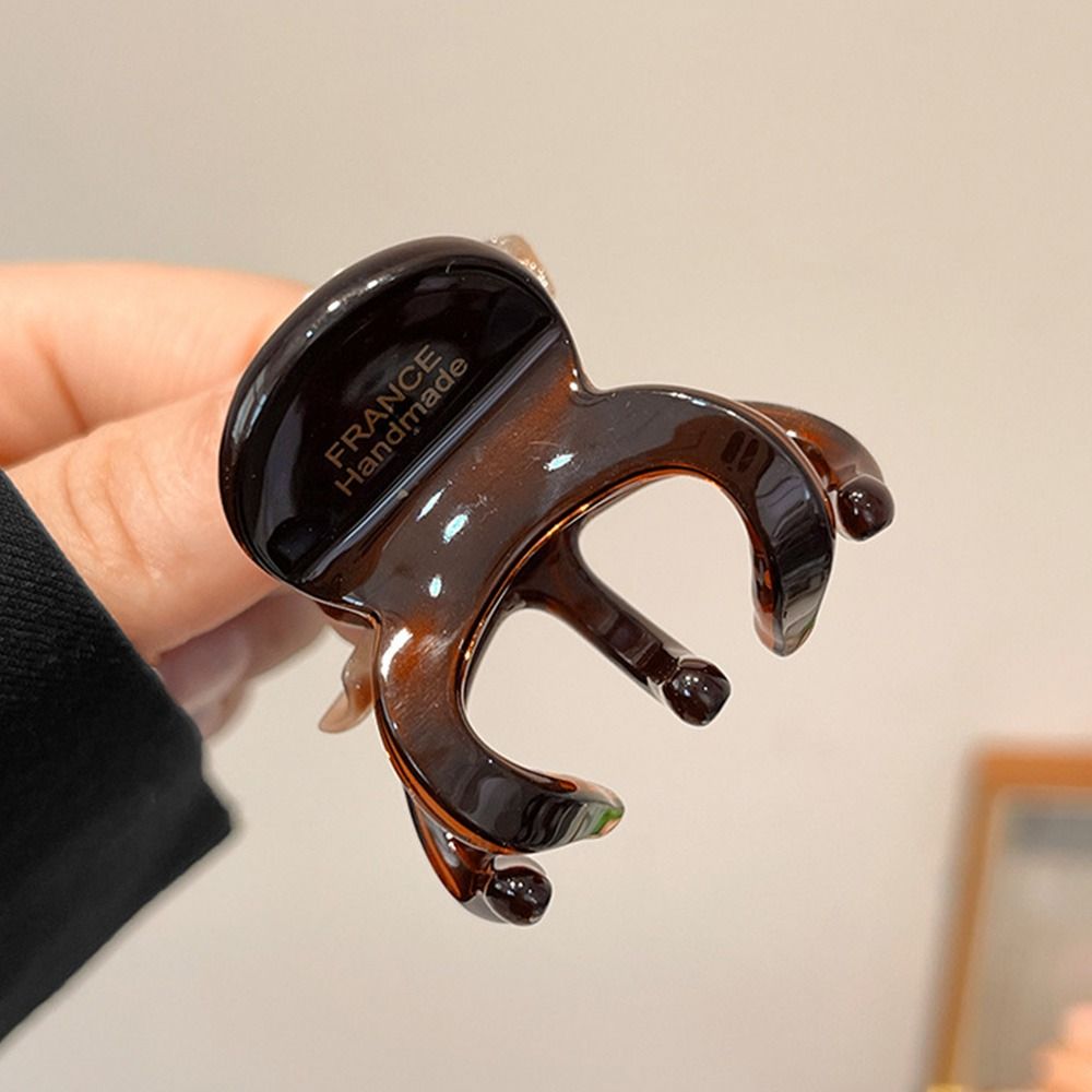 Elegant Hair Claw Clips Acetate Hair Accessories Fashion High Ponytail Holders for Women Girls