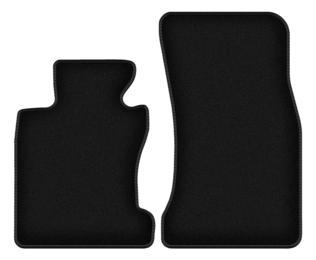 BASIC front velour floor mats for: BMW 5 E60 xDrive (2003-2010)