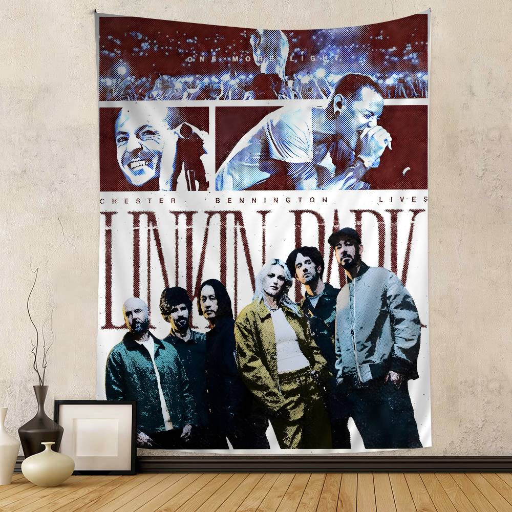 Rock And Roll Band LLinkinS PPark Large Wall Tapestry Indian Buddha Wall Decoration Witchcraft Bohemian Hippie Wall Art Decor