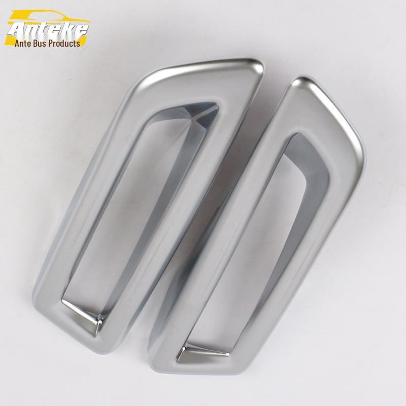 16 Discovery Sport Передняя противотуманная фара Яркое кольцо Бампер Наклейка против столкновений