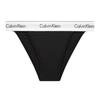 Modern Gravity Belt Wide Waistband High Slit Cotton Triangle Underwear Women Underwear Space-Black QF4977-001