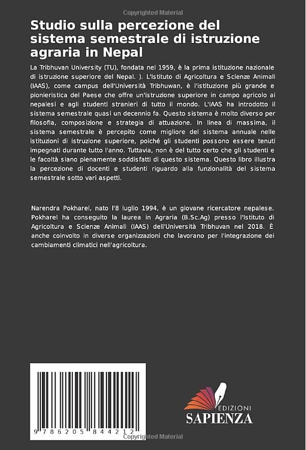 Исследование по восприятию семестровой системы аграрного образования в Непале