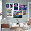 Rocket League Game Poster Room Decor Video Game Neon Car Prints Wall Art Modern Boy Room Living Room Home Decor Canvas Painting