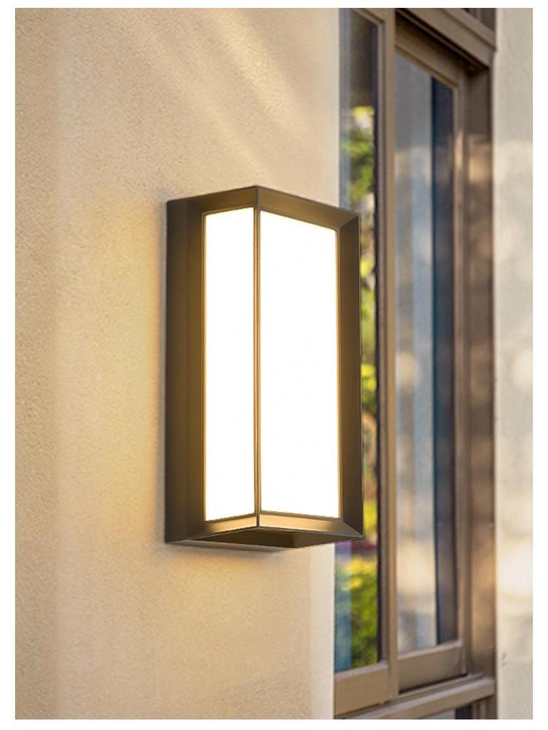 Светодиодный водонепроницаемый уличный настенный светильник для балкона, виллы, двора и спальни - современный китайский стиль