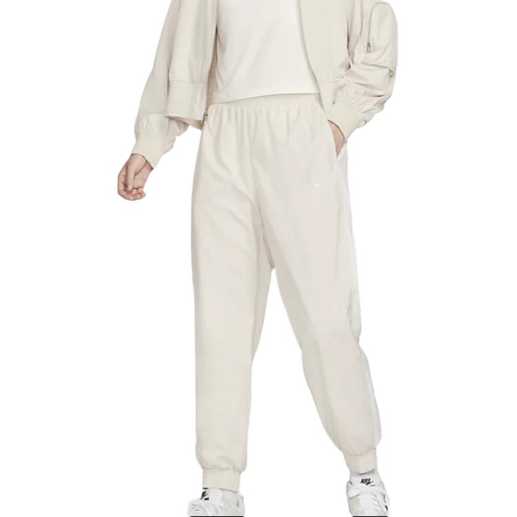 Nike Спортивные вязаные брюки женские светло-розовые FV7661-104