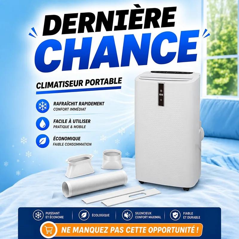 Climatiseur Mobile 4 En 1 - 12 000 Btu - Chauffage - Déshumidificateur