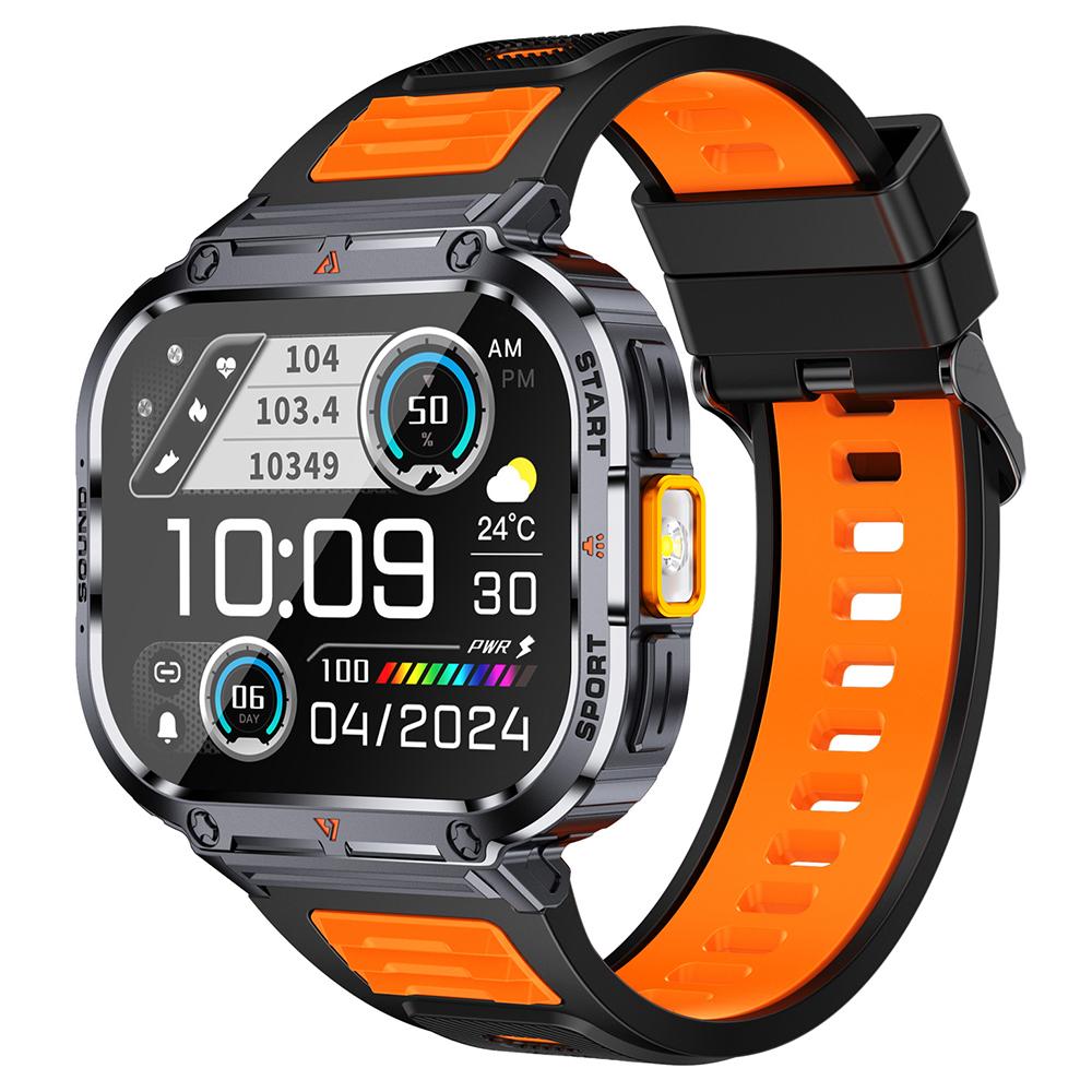 Фитнес-трекер NX23 с 2,0-дюймовым сенсорным экраном и функцией Bluetooth для мониторинга здоровья и умных часов