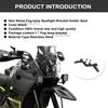 Motorcycle Fog Light Led Bracket Auxiliary Lights Holder Support For Yamaha Tenere 700 Tenere700 T7 t700 t7 xtz 700 2019-2023