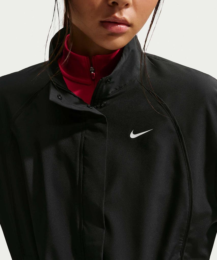 Nike Женская тканая куртка Dri-Fit - Черная:Белый / Ib8984-010