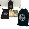 1Pc Velvet Tarots Oracle Cards Storage Bag Runes Constellation Witch Divination Accessories Jewelry Dice Bag Drawstring Pouch