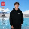 Men's Winter Fleece Half-Zip Pullover Hoodie