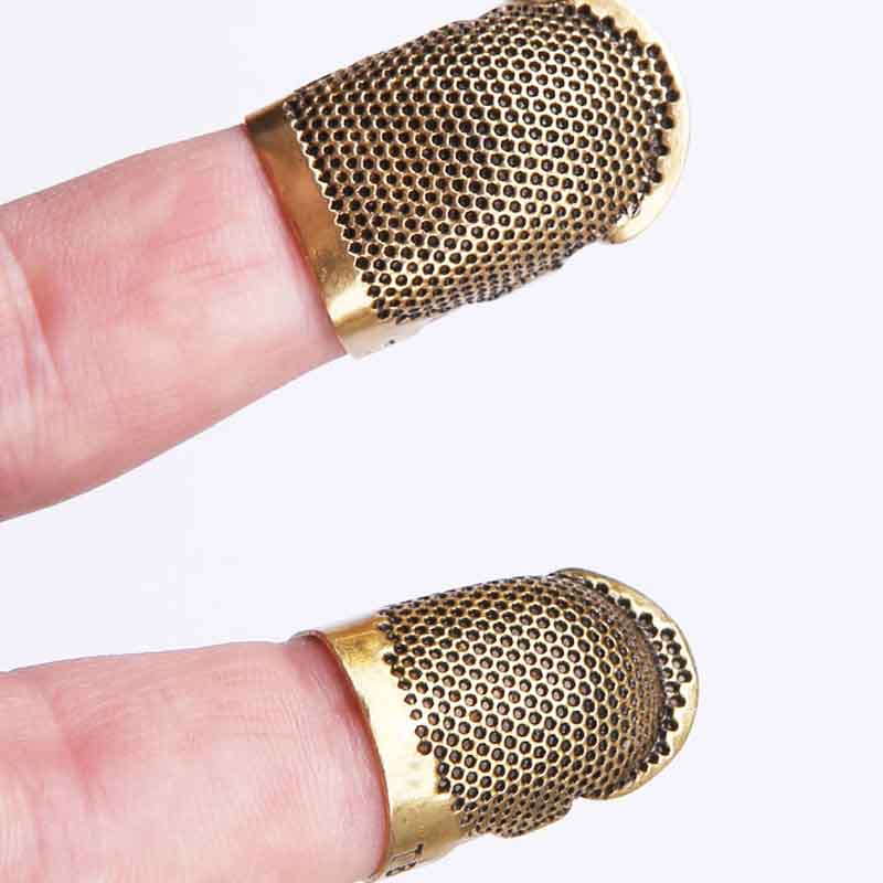 Аксессуары для рукоделия, наперсток для иглы, ретро-регулируемый протектор для пальцев, наперсток, швейные инструменты