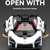 Масштаб 1/24 Mclaren Senna Сплав Металл Литой Модель Автомобиля Звук и Свет Коллекция Хобби Супер Гоночная Серия Подарок на Праздник День Рождения для Мальчика