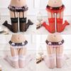 Sexy Lace Garter Belt Lingerie Stocking G-string Underwear