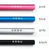 KOGU Coffee Straw, Aluminum, 11mm [Made in Japan], Reusable and Washable, with Brush, Eco-Friendly, for Cold Drinks, Tapioca, Pink, Tsubame-Sanjo, 439