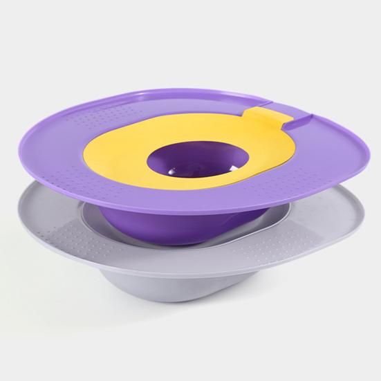 Набор для приучения кошек к туалету, многоразовый лоток для мусора, контроль запаха, писсуар, сиденье-горшок, вставка для сиденья унитаза для кошек, подходит для стандартных унитазов