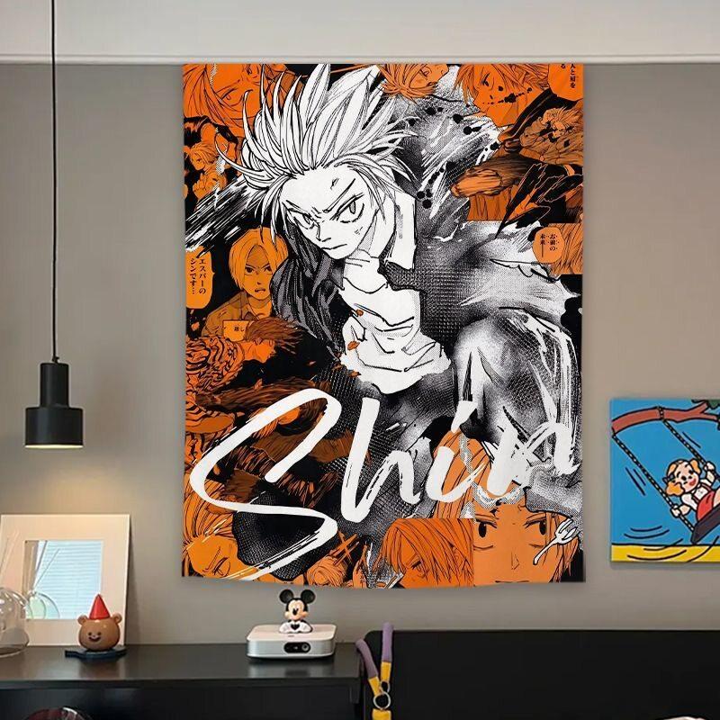 Sakamoto Days Anime Vertical Tapestry Great Buddha Wall Decor for Dormitory Room Decor Merchandise