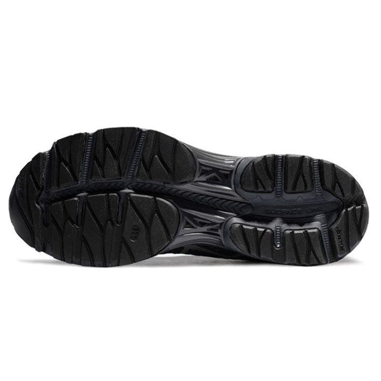 Asics Gel-Flux 4 Удобная Ткань Синтетическая Кожа Дышащие Прочные Низкие Кроссовки для Бега Мужские Кроссовки для Бега Черный 1011A614-024