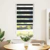 VidaXL Roller Blind Black Light Filtering Window Privacy Screen Sunshade Bedroom 240184