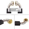 2Pcs Carbon Motor Brush Set 505352801 For Husqvarna Concrete Core Drill DMS 240