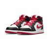 Кроссовки Air Jordan 1 Mid PS White Very Berry Kids Черные 640734-016