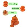 Фигурка тыквы-утки, напечатанная на 3D-принтере, жуткая коллекционная утка, статуя, извергающая рвоту, украшение для Хэллоуинской вечеринки для декора гостиной, офисного стола