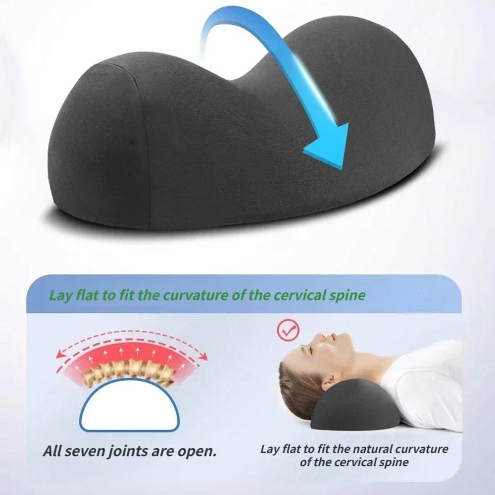 Contoured Design Neck Orthopedic Pillow Ergonomic Support Sleeping Pillow Shoulder Relaxation