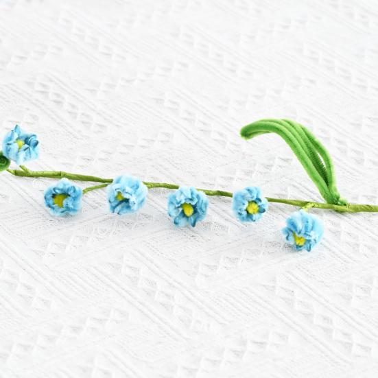 Ручная работа Цветок Ландыша Готовый Синельная проволока Цветочный Квиллинг Искусственный Цветок Подарки на День Святого Валентина Свадьбы Вечеринки Дни Рождения Дом