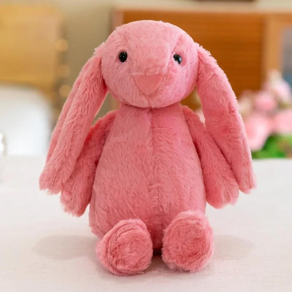 Christian Easter Rabbit Plush Doll Soft Fluffy Easter Bonnie Rabbit Doll PP Cotton Comfortable Animals Stuffed Toy