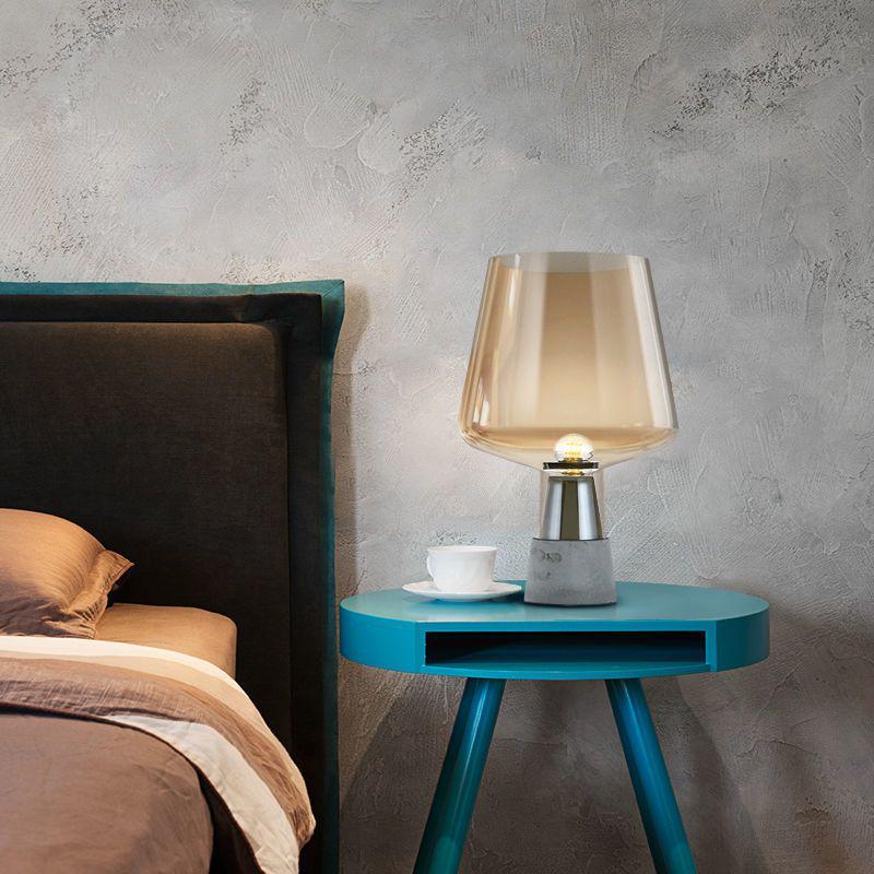 Минималистичная настольная лампа для защиты глаз: Прикроватный, Гостиная или Кабинет Французский Ретро Стиль