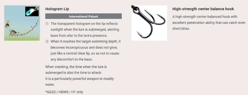 Yo Zuri La Tour Crank 2+ 60F Floating Lure R1579-HT (2027)