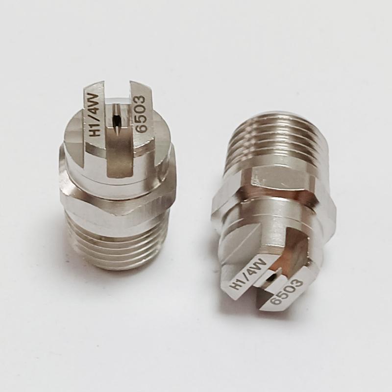 1/4" BSPT нержавеющая сталь плоскоструйная форсунка для очистки