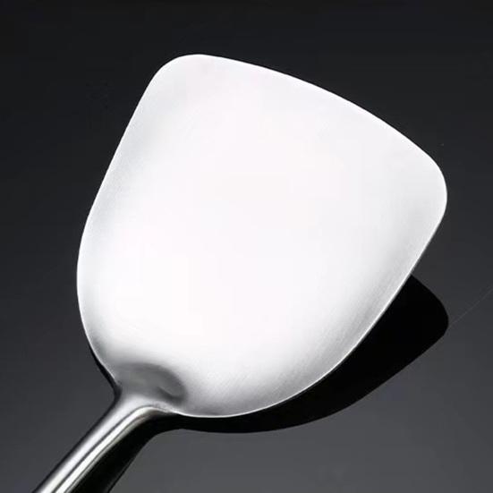 Stainless Steel Spatula Turner Heat-Resistant Soup Ladle Spatula Set Anti-Slip Grip Kitchen Cooking Utensils