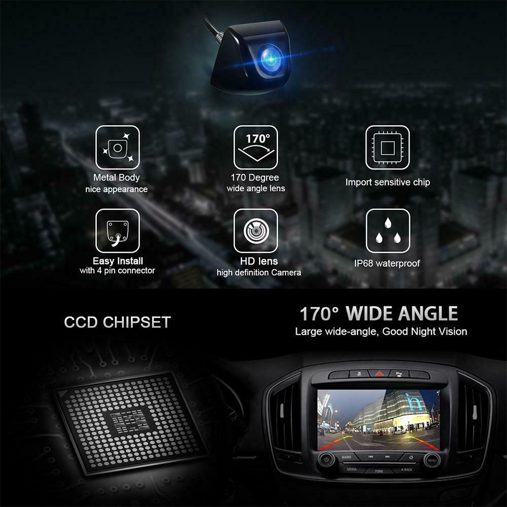 HD Waterproof Night Vision Auto Car Automobiles Reverse Camera Parking Cam Rear View Vehicle Camera