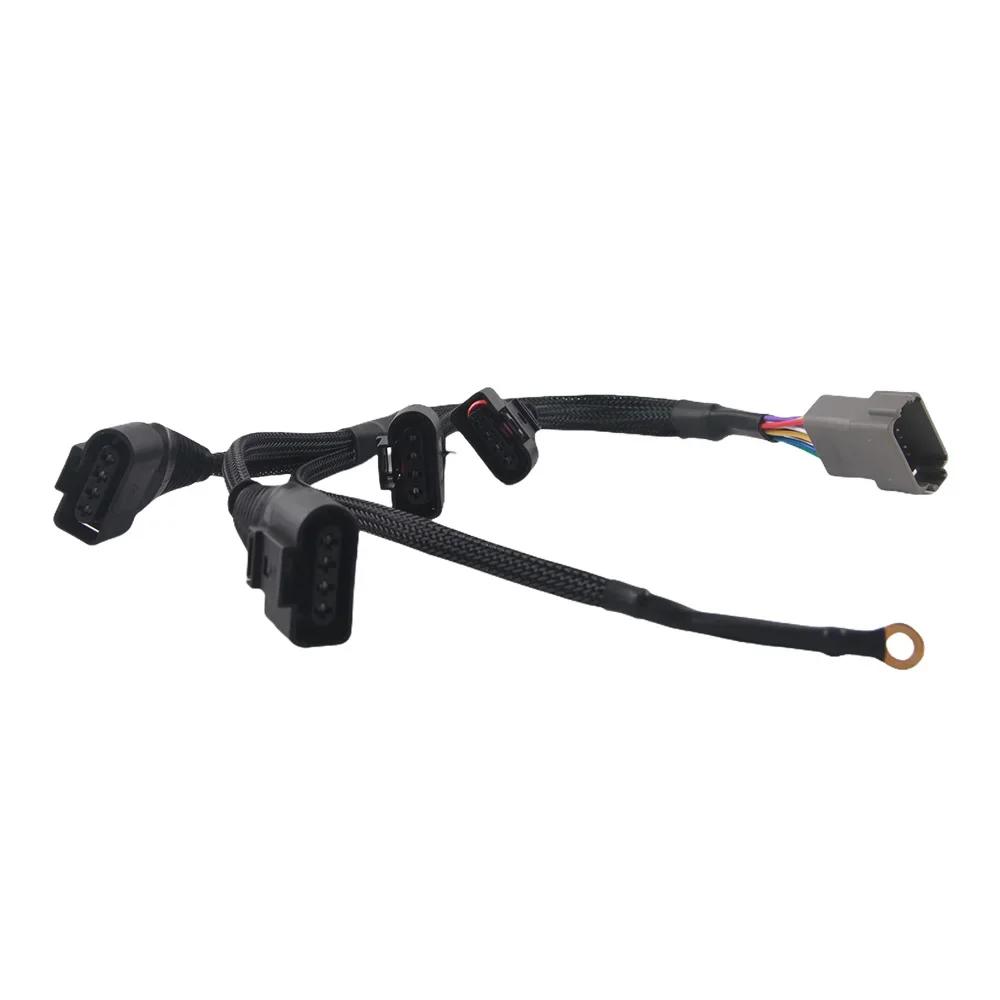 Car Ignition Connector Wire Harness Compatible-for TT A4 1.8T Turbocharged 034-701-0004 06B998018T NP-18WHKIT 0347010004